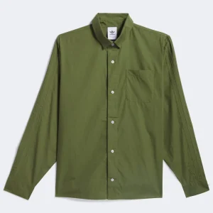 Flash Sale - Shmoo Button Up Shirt IU0081 [GREEN] Adidas