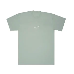 Sale - Embroided OG Logo S/S Tee LIGHT GREEN April