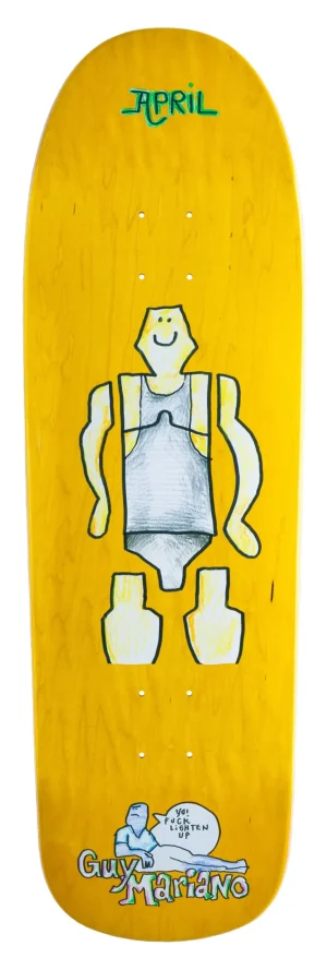 Best Sale April - Guy By Gonz Deck 9.6” [YELLOW] April