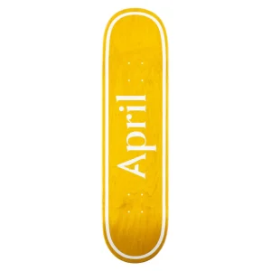 Fashion April - OG Logo Deck 8” [YELLOW] April