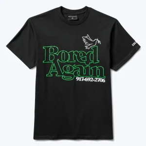 Cheap Call Me 917 - Bored Again S/S Tee Black Call Me 917
