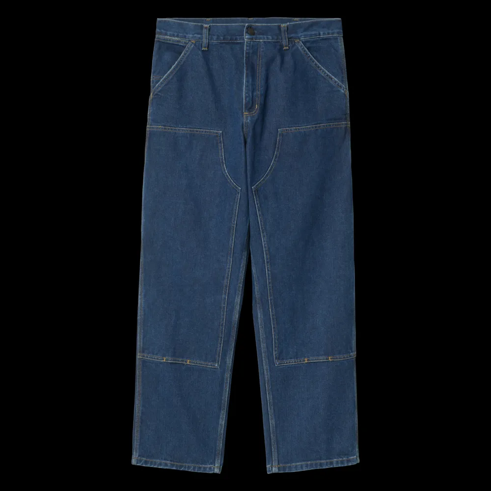 Best Double Knee Pants Blue Carhartt Wip