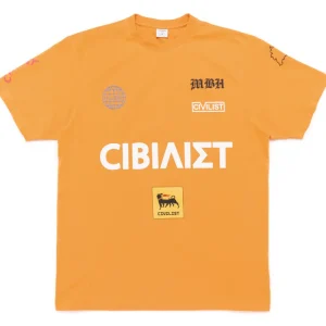 Cheap Civilist - Sponsor S/S Tee [Orange] Civilist