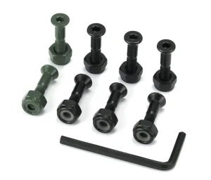 Fashion 8FIVE2 8F2 Bolts 7/8" Allen key (6 x black, 2 x olive) Hardwares