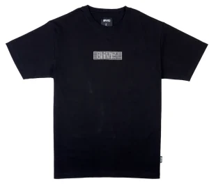 New 8FIVE2 Snuff S/S Tee Black T Shirt
