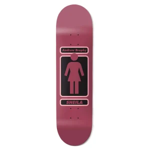 Best - Brophy 93 Til Deck 8" MAROON Girl | Decks