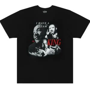 Cheap King Skateboards - Strength To Love S/S Tee [BLACK] King Skateboards