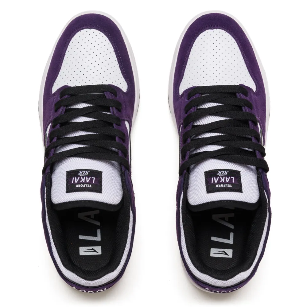 Discount - Telford Low Shoes Grape Suede Lakai