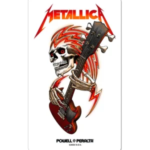 Best Sale Powell Peralta - Metallica Collab Sticker Powell Peralta