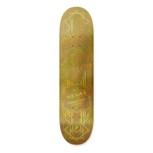 Store Primitive - Silvas Holofoil Butterfly Deck 8.5” [GOLD] Primitive
