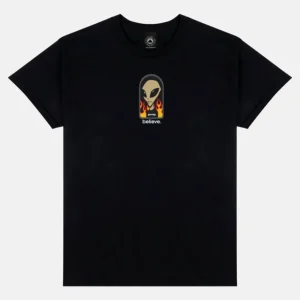 New x AWS - Believe S/S Tee [BLACK] Thrasher