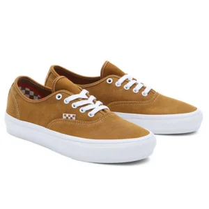 Online VANS - Skate Authentic Leather Shoes [GOLDEN BROWN] Vans