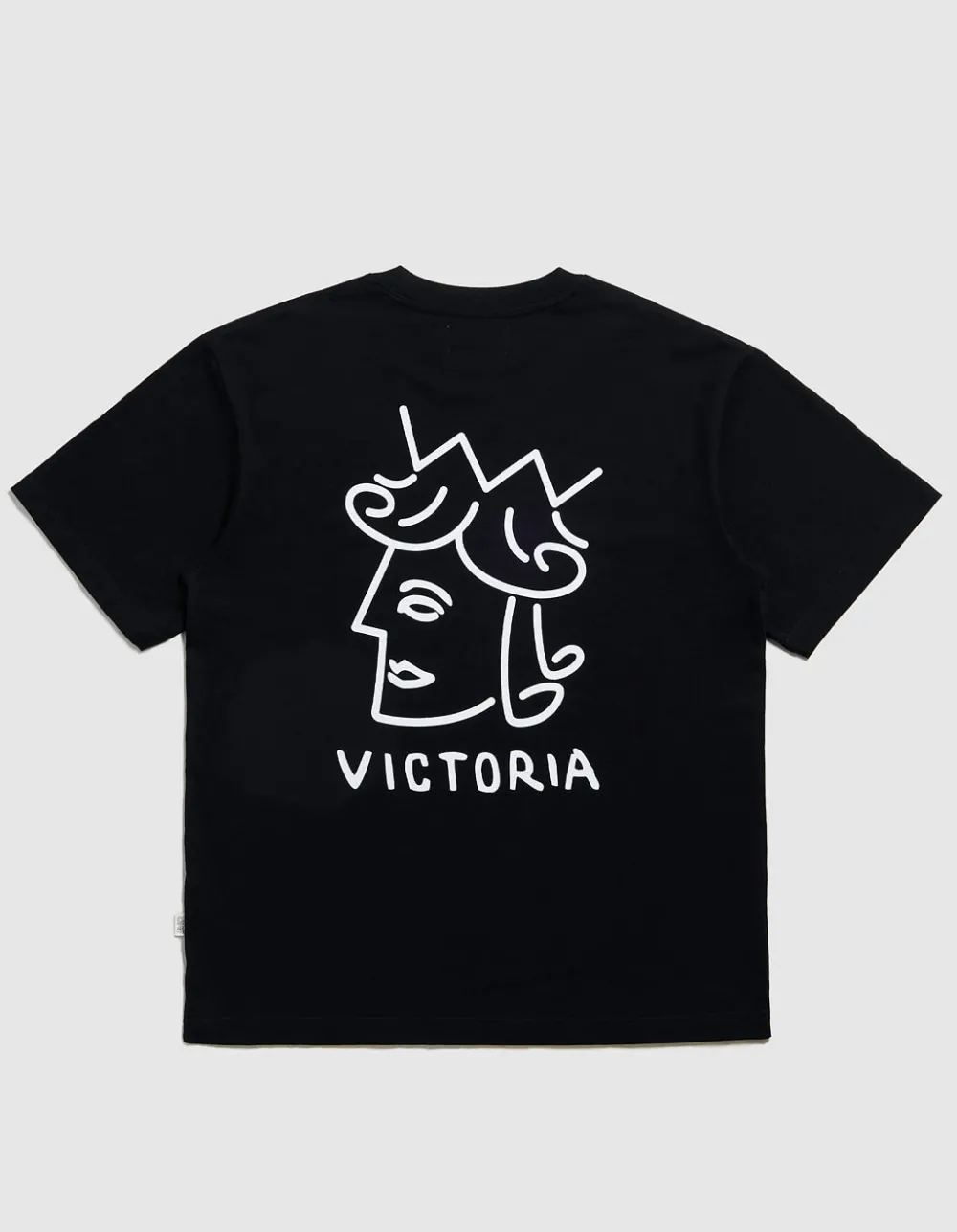 Best Sale - Core Queenhead Logo S/S Tee [BLACK] Victoria