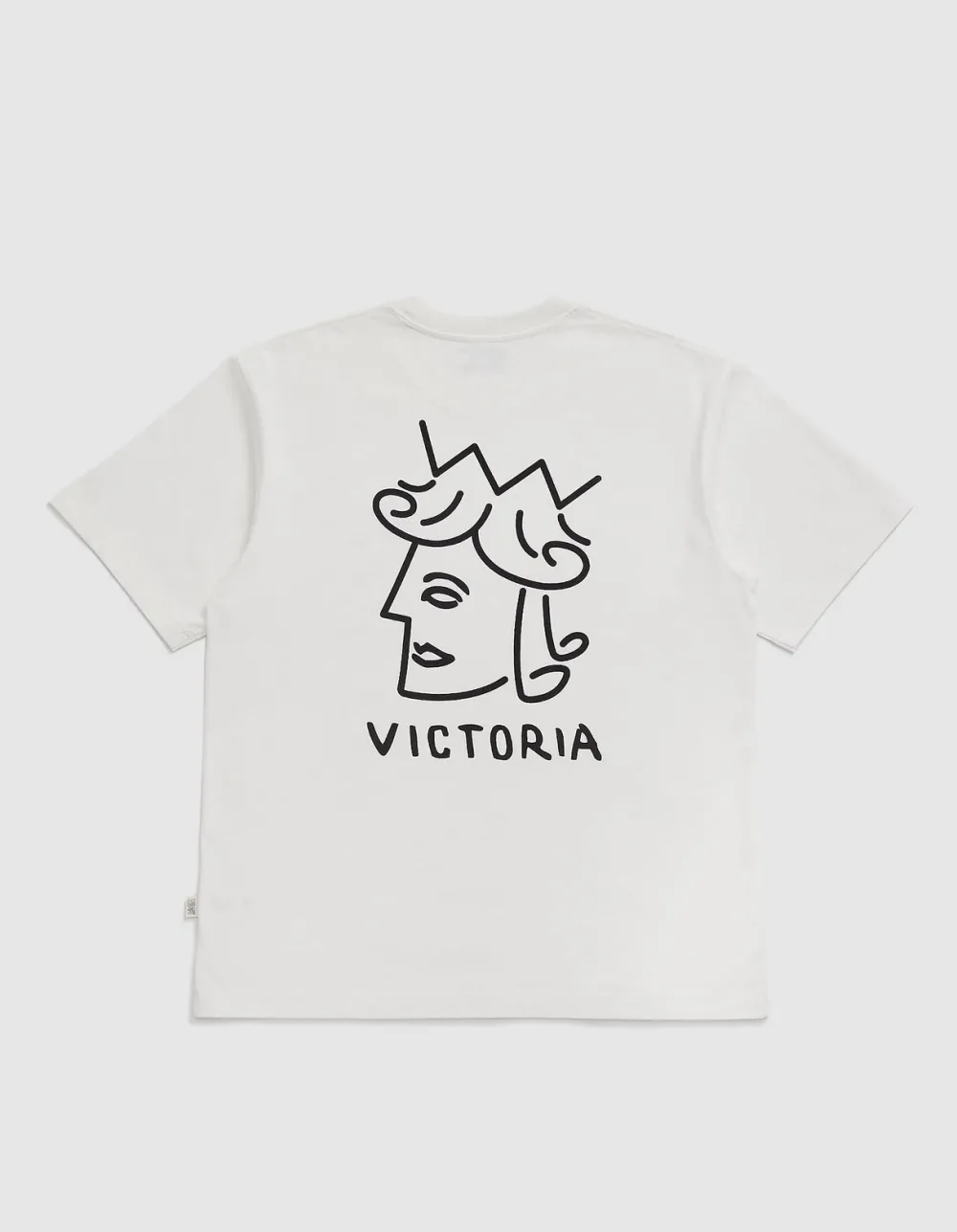 Online - Core Queenhead Logo S/S Tee [WHITE] Victoria