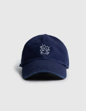 Shop Victoria - Queenhead Cap [WASHED NAVY] Victoria