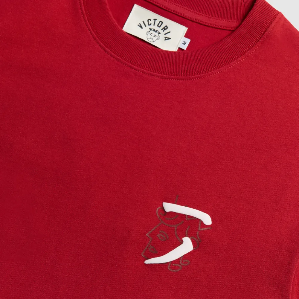 Sale - X Yat Pit Logo S/S Tee [RED] Victoria
