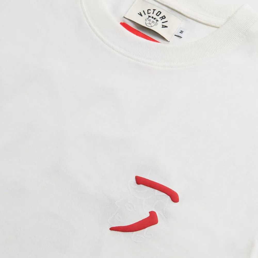 Clearance - X Yat Pit Logo S/S Tee [WHITE] Victoria